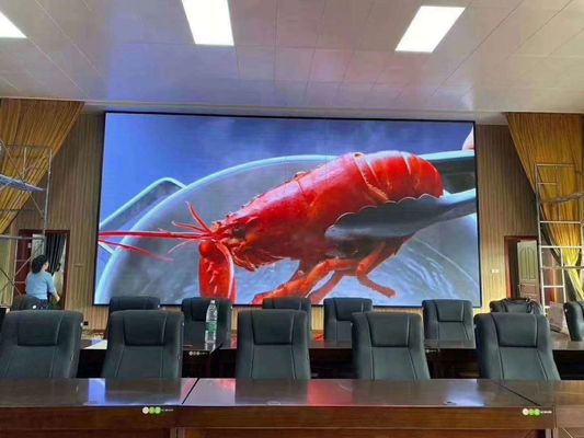 Krachtig Indoor Full Color LED-scherm Display Verhuur P1.86 Pixel Pitch