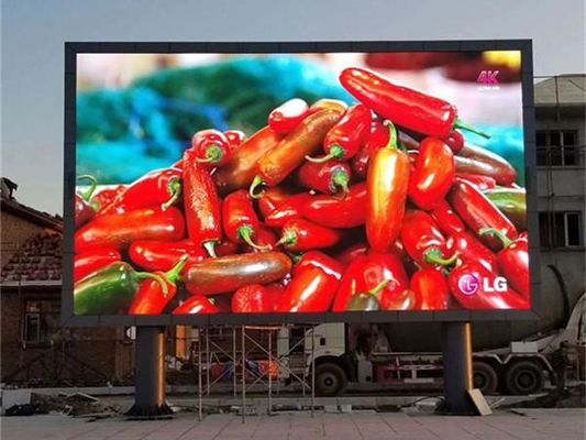 DVI Outdoor LED Digital Display Board P6 IP65 Hoge contrastverhouding