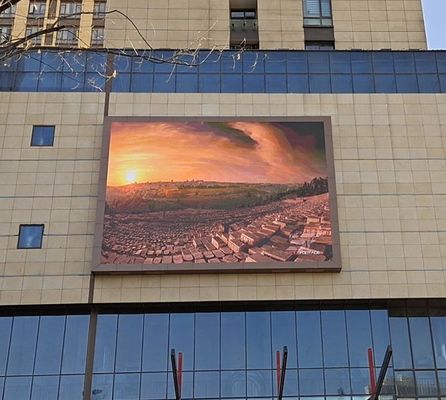 OEM P4 LED Wall Outdoor Display Screen met 4mm Pixel Pitch ROHS