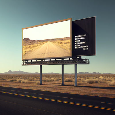 OEM Outdoor LED Display Screen Hanging P8 3840Hz Vernieuwingssnelheid