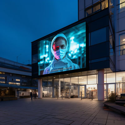 Gepersonaliseerd P4 Outdoor LED Advertising Screen Breed 160° Bekijkhoek