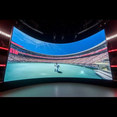 P4.81 / P5 / P6 Flexibel LED-paneel Video-scherm Display Hoge helderheid