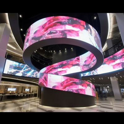 Gekrompen Flexible LED Video Wall verstelbaar Flexible LED Panel Screen Indoor