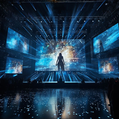 Stage LED Video Display Panel Huur Muur gemonteerd 3840Hz vernieuwingsfrequentie