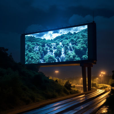 Digitaal advertentie-LED-bord 2,5 mm - 10 mm LED-buitenplaat
