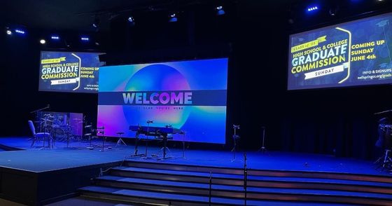 Indoor Rental P1.56 LED-scherm - Perfect voor high-end retail en digitaal signage met kristalhelder, high-definition display