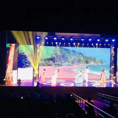 Innenhuur P4.81 Full-Color Digital LED Display Screen met kastgrootte 500*1000*85mm