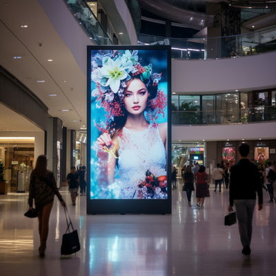 Naadloos volkleurig LED-display P2.5 voor het poster
