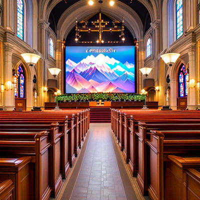 Immersive 1500nits Helderheid Indoor Fixed LED Display met 8ms Reactietijd