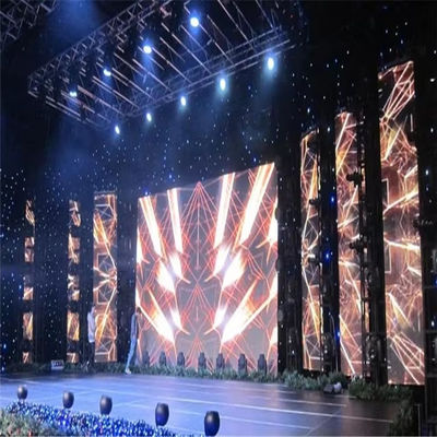 Verhuur van lichtgewicht mobiele LED-schermen / verhuur van modulaire LED-schermen voor ophangen of stapelen