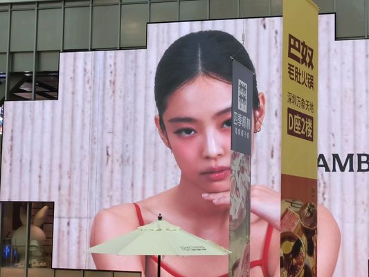 P2.5 Vaste LED-posterdisplay binnen met hoge helderheid en naadloze full-color