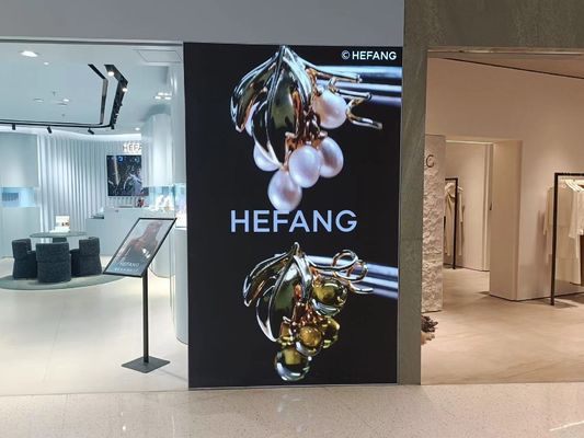 P2.5 Vaste LED-posterdisplay binnen met hoge helderheid en naadloze full-color
