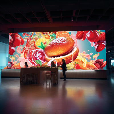 Full Color Gamut 1920 x 1080 Indoor Fixed LED Display met HDMI/DVI/VGA Input