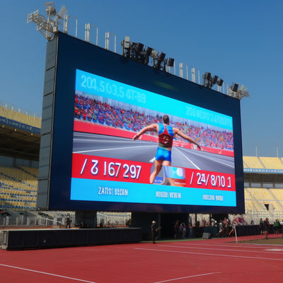 160° kijkhoek Stadium LED-scherm met 5000 1 Contrastverhouding 6500nits Helderheid