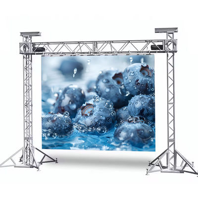 Verhuur van lichtgewicht mobiele LED-schermen / verhuur van modulaire LED-schermen voor ophangen of stapelen