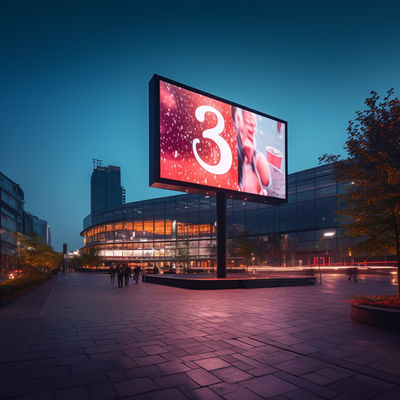 P4.81 Buiten waterdicht LED-displaybord, Bright View 140/120 waterdicht LED-scherm
