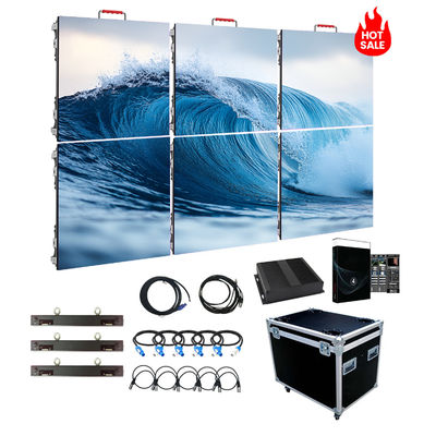 LEDKING 1.53mm Zwarte Diamantlamp Indoor Full Color LED Screen Module 1/40 Scan TV Video Wall