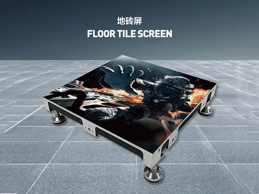 Interactieve digitale RGB tegelmuur voor dansgaming Video podium dansvloer stand Led wandpanelen Screen Touch Display