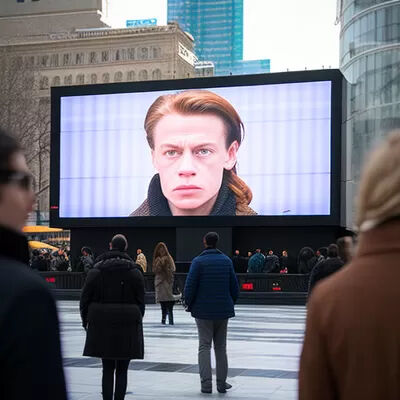 700 W/m2 Vermogen IP65 waterdicht buiten LED-scherm met 100.000 uur levensduur voor detailhandel en evenementen