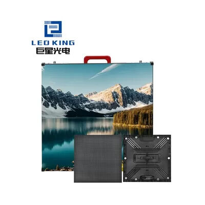Lichtgewicht 35 kg per kast Buiten LED-scherm met 100.000 uur levensduur en 1920x1080 pixels resolutie
