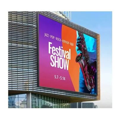 Outdoor LED Display Screen with IP65 Waterproof 1920Hz-3840Hz Refresh Rate and 100000 Hours Life Span for Digital Signage Billboard