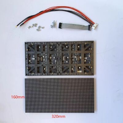 Buiten LED-scherm met 8 mm pixel pitch IP65 waterdicht en 5000-6000cd/m2 Helderheid voor digitaal billboard