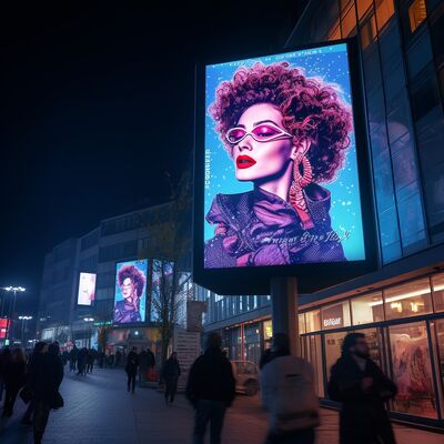 Duurzaam P4 Pixel Pitch Buiten LED Videoscherm met IP65 Waterdicht en 4500-5500cd/m² Helderheid