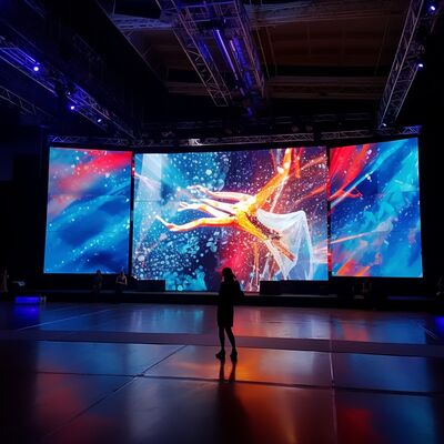 Flexibel IP65 waterdicht LED-scherm met 3840Hz verversingsfrequentie en 100000 uur levensduur voor gebruik binnen en buiten