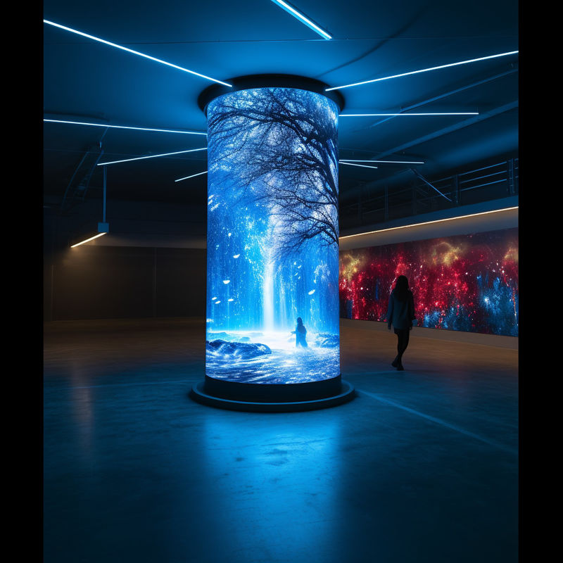 P3 Flexibel LED-scherm-displaypaneel Verstelbare kleurtemperatuur