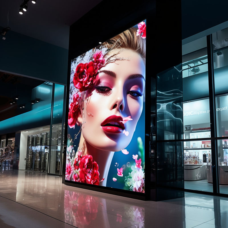 Naadloos volkleurig LED-display P2.5 voor het poster