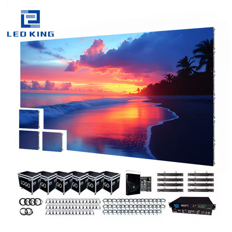 Verbruik 5000 1 Contrastverhouding Buiten LED-reclame scherm met hangende installatie methode