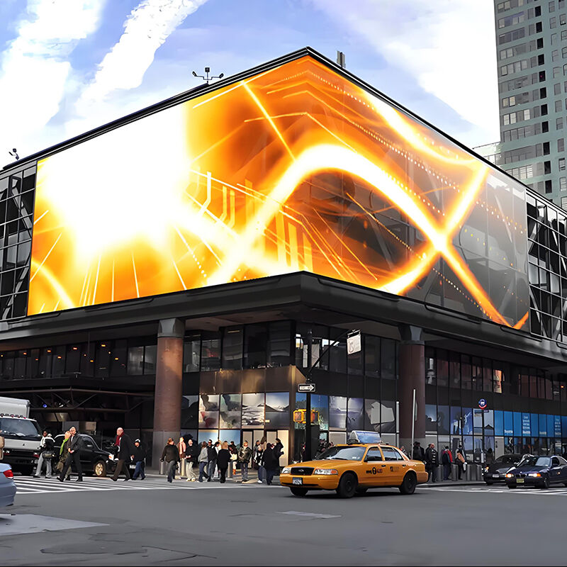 IP65 waterdicht buiten LED-scherm met 4000-5500 cd/m2 helderheid en 100000 uur levensduur voor reclame