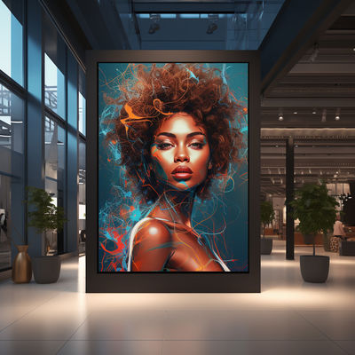 Digitaal P4 Indoor LED-scherm met 4 mm pixel pitch
