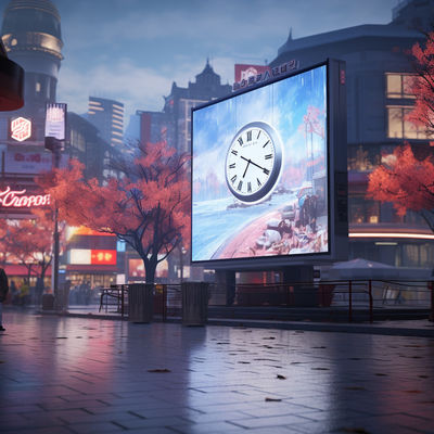 Op maat gemaakte digitale advertentie-schermen buiten waterdicht