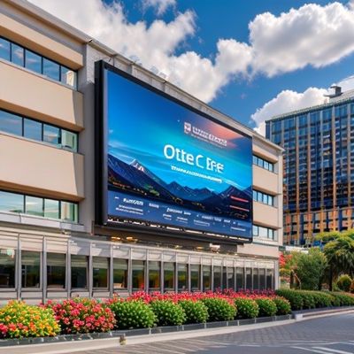 Flexibel LED-scherm voor reclame in de buitenruimte P6.67