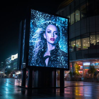 Weerbestendige LED-scherm Pixel Pitch P3.91 Buitenverhuur LED-scherm