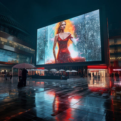 Gepersonaliseerd hoog helderheids-LED-scherm Regenbestendig LED-scherm P4 Buiten