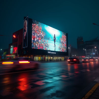 Naadloos volkleurig vast P 3.91 LED-verhuurdisplay met een strak en licht ontwerp