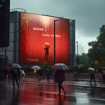 3 mm Pixel Pitch Waterdicht LED Display Scherm Waterbeschermd
