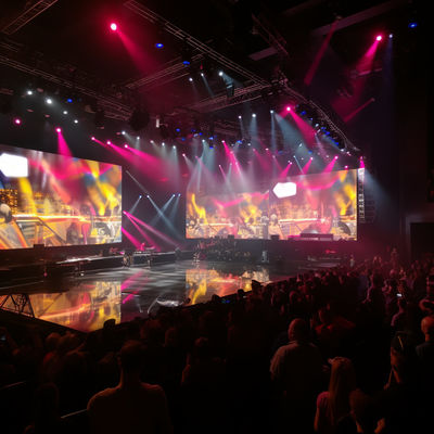 Gepersonaliseerd Full Color Outdoor Display P5 LED Stage Screen Huur Groot
