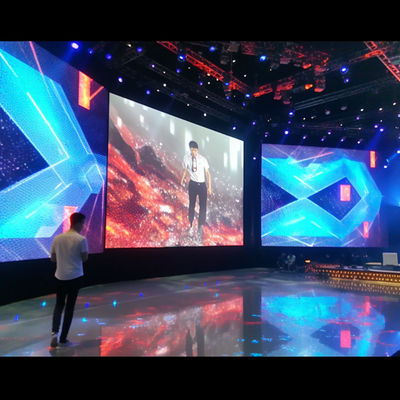 Flexibel LED-display voor concerten met wandmontage voor het huren van podiums.91