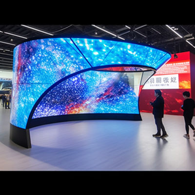 Flexibel LED-gordijnscherm P3.91 / P4 / P4.81 Dynamisch LED-scherm