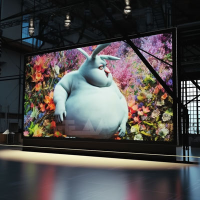 Vaste digitale indoor display board 1920Hz refresh rate P1.86 LED scherm