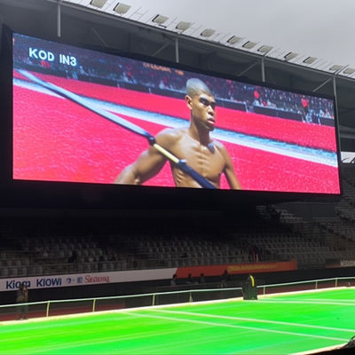 Sport buiten LED perimeter display voor reclame IP65 6500nits
