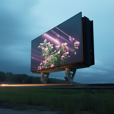6500K Outdoor LED Digitale Signage Displays Billboard IP65 Rating