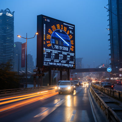 Krachtige buiten LED-advertentie Billboard IP65 Helderheid ≥7000cd/m2