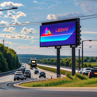IP65 Hoogresolutie LED Advertentie Billboard Verstelbare helderheidsinstellingen