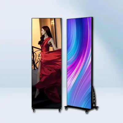 Indoor P1.667 LED Display Mobiele vloer advertentiemachine 6000nits IP43 320x160 mm