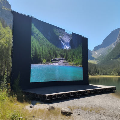 Buiten LED-advertentie-scherm wandmontage plafondmontage hanginstallatie