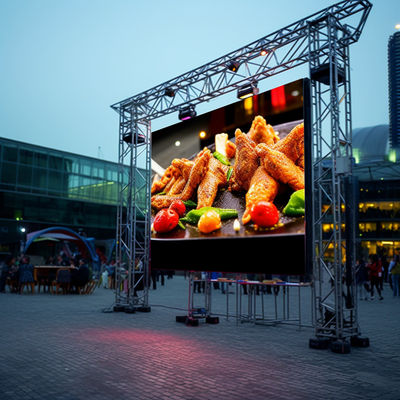 Massive Display 3840x2160 Resolutie LED scherm Verhuur met 160° kijkhoek